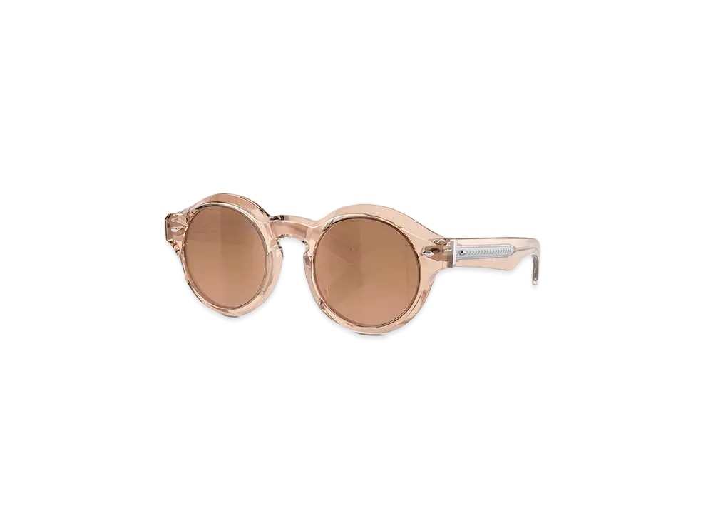 OLIVER PEOPLES Cassavet "Blush/Rose Quartz Gradient Mirror"