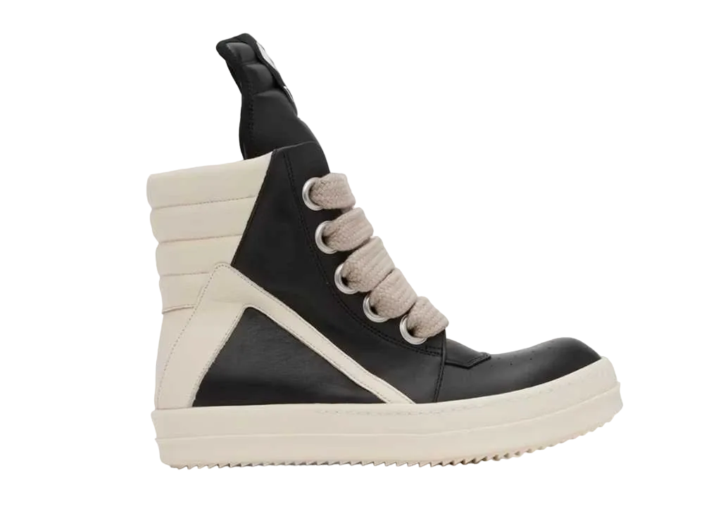 SSENSE × Rick Owens Kembra Pfahler Edition Geobasket "Milk/Black"