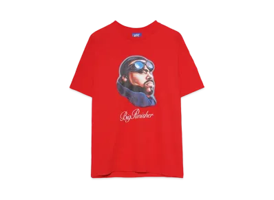 LFYT BIG PUN AIRBRUSH TEE "RED"