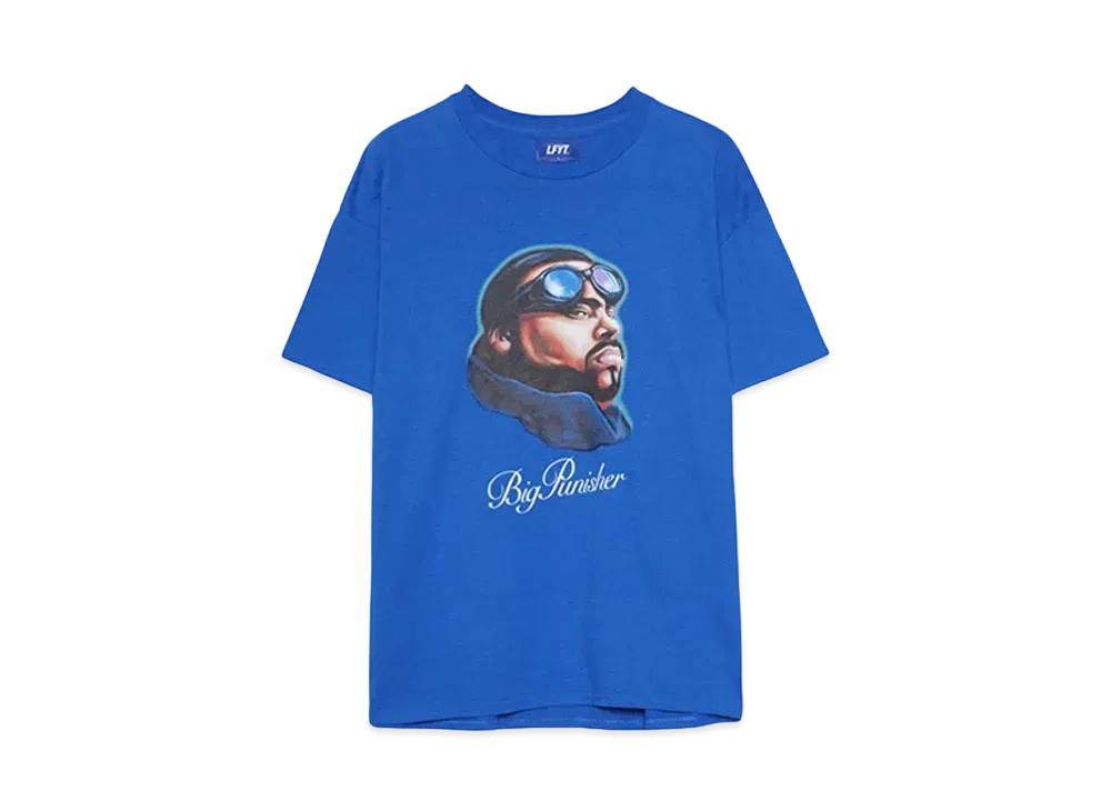 LFYT BIG PUN AIRBRUSH TEE "BLUE"