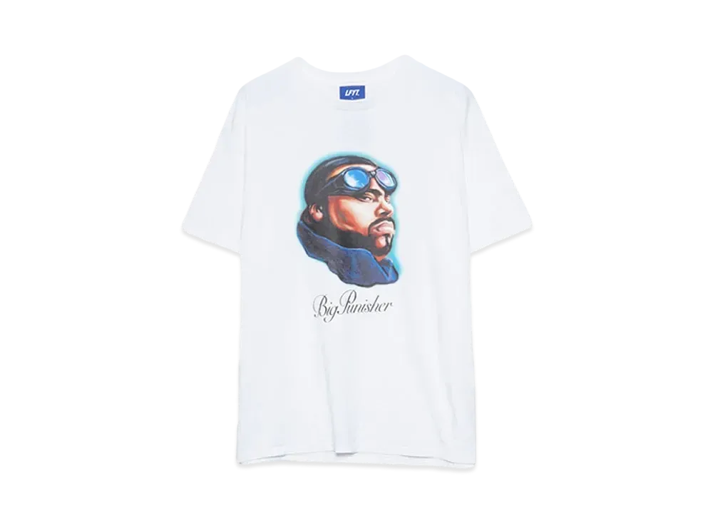 LFYT BIG PUN AIRBRUSH TEE "WHITE"
