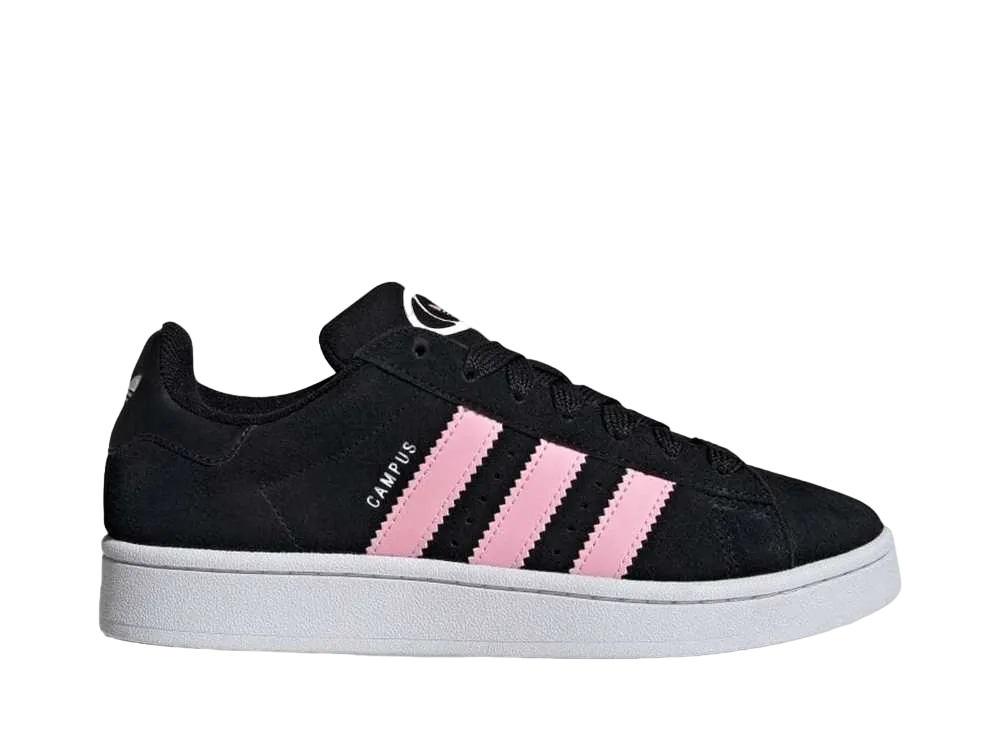 adidas Women's Campus 00s "Core Black/Footwear White/True Pink"