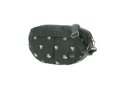 PORTER x mina perhonen Light Berry Shoulder Bag "Green"