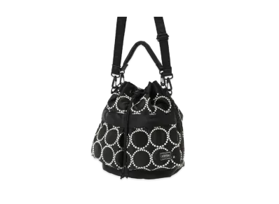 PORTER x mina perhonen Tambourine 2Way Tool Bag "Black/Beige"