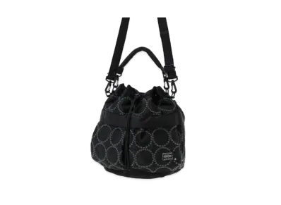 PORTER x mina perhonen Tambourine 2Way Tool Bag "Black/Grey"
