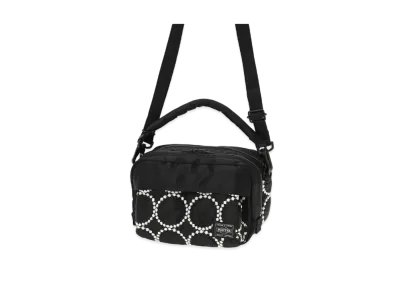 PORTER x mina perhonen Tambourine 2Way Shoulder Bag "Black/Beige"