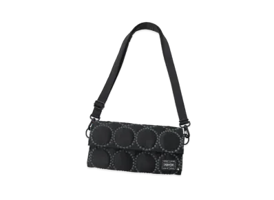 PORTER x mina perhonen Tambourine Long Wallet "Black/Grey"