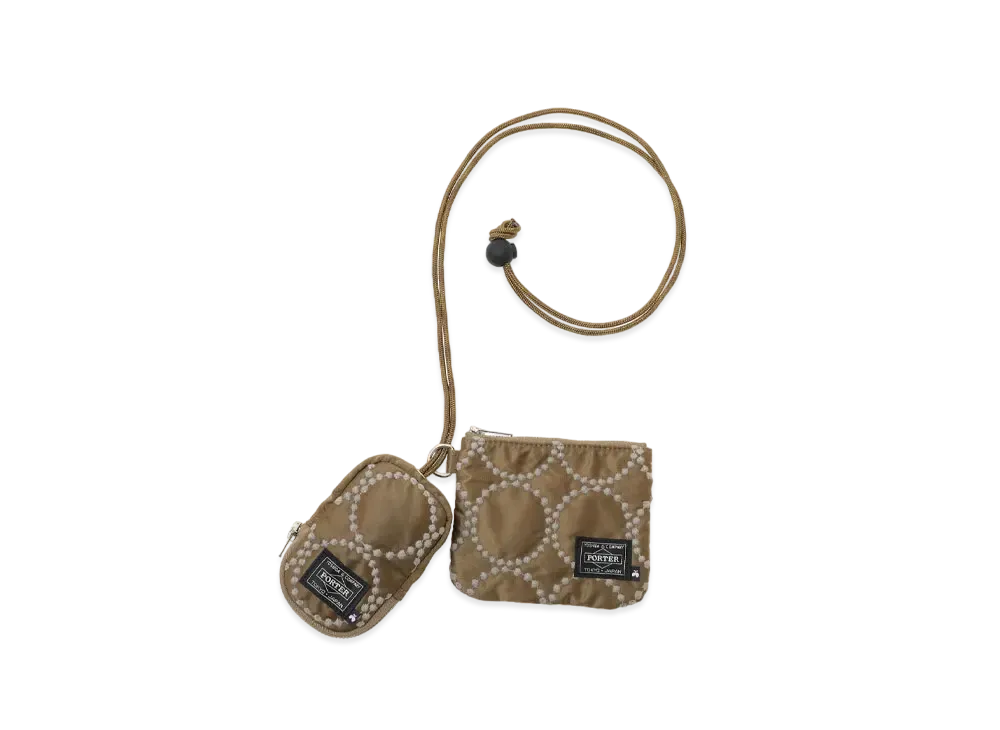 小物 mina perhonen PORTER tambourine KEY CASE mina perhonen x PORTER(ミナ ペルホネン x ポーター