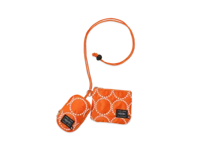 PORTER x mina perhonen Tambourine Key Case & Coin Purse "Orange"