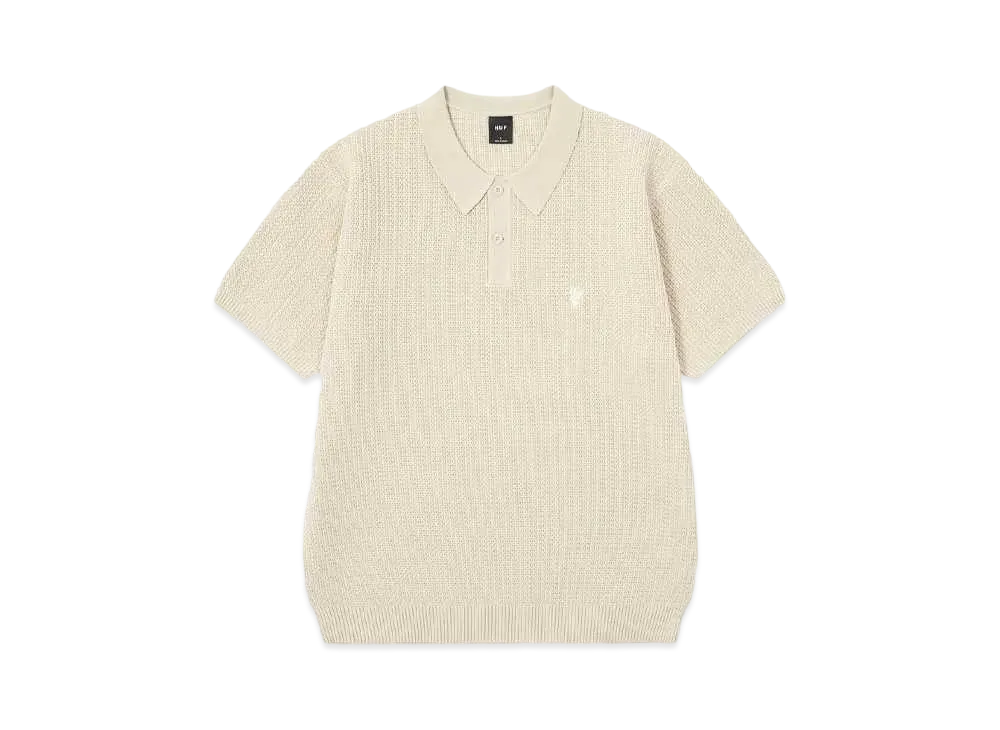 HUF 1984 Knit Polo "LT Caramel"