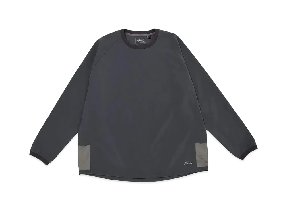 NANGA (Web Limited) Dot Air Relax Fits L/S Pullover "Grey"