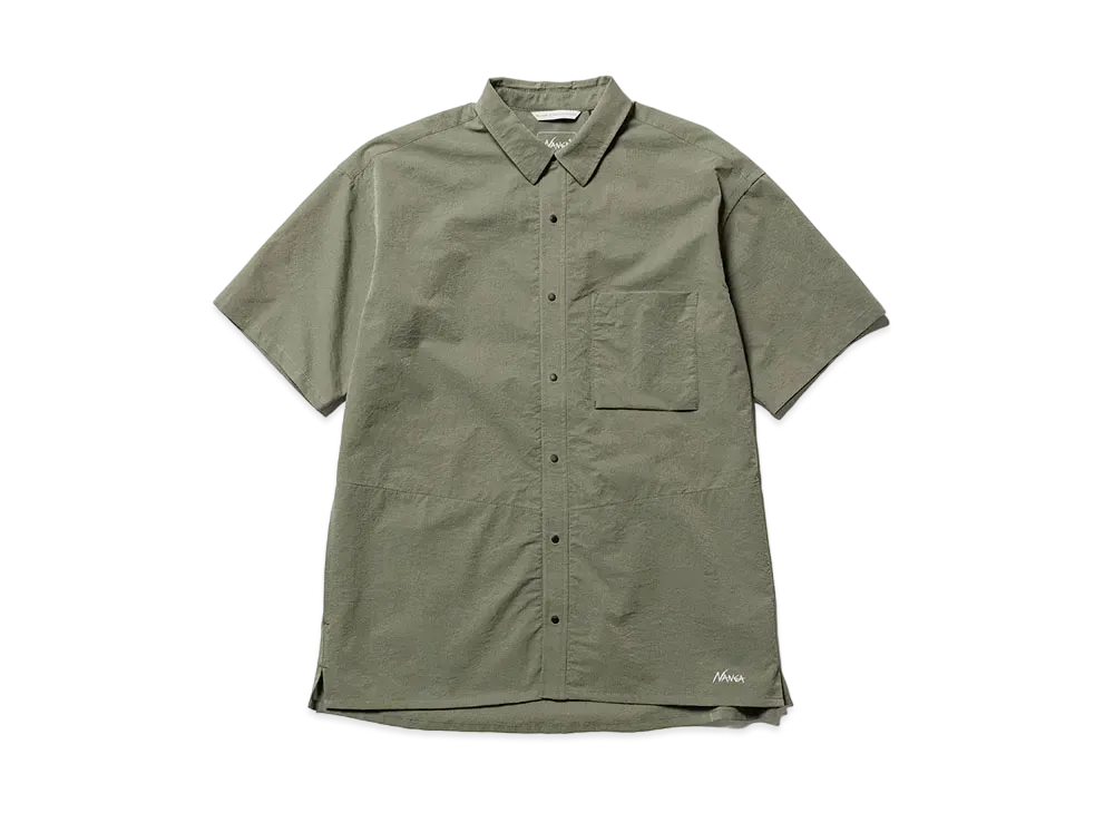 NANGA Dot Air Comfy S/S Shirt "ODG"