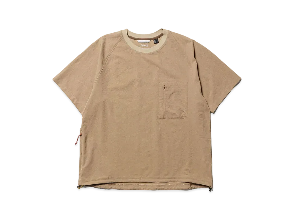 NANGA Dot Air Comfy Tee "Beige"