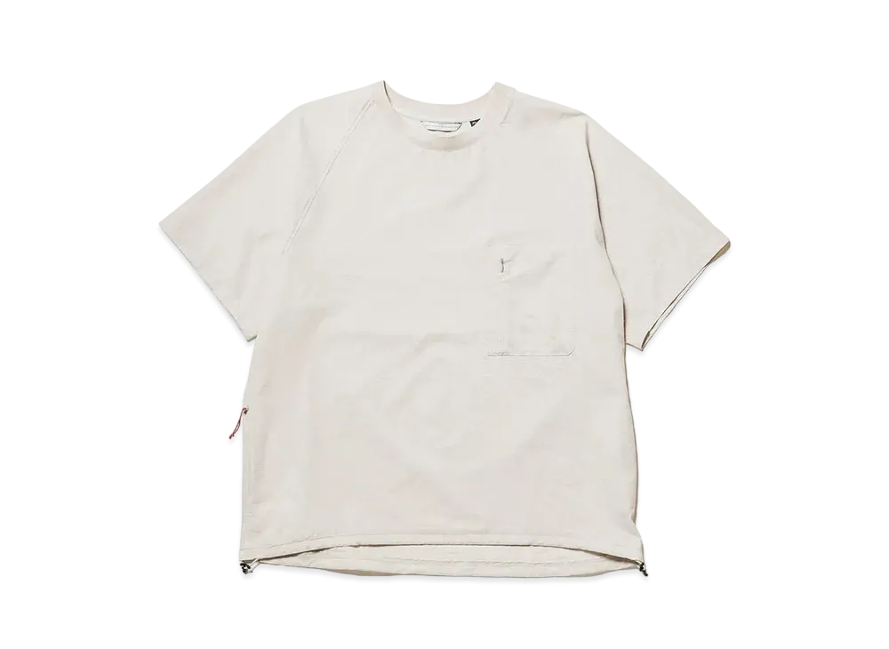 NANGA Dot Air Comfy Tee "S.Beige"