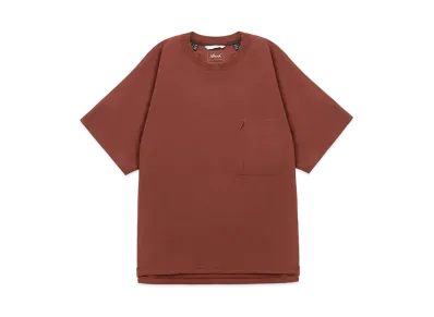 NANGA Dot Air Comfy Tee "Brown"
