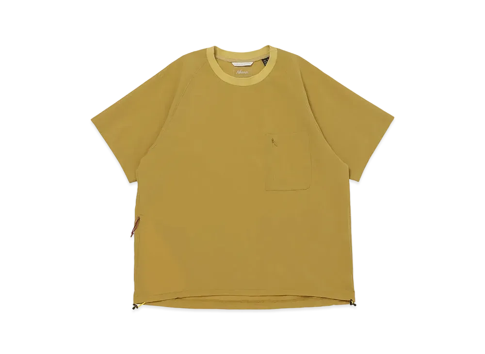 NANGA Dot Air Comfy Tee "Mustard"