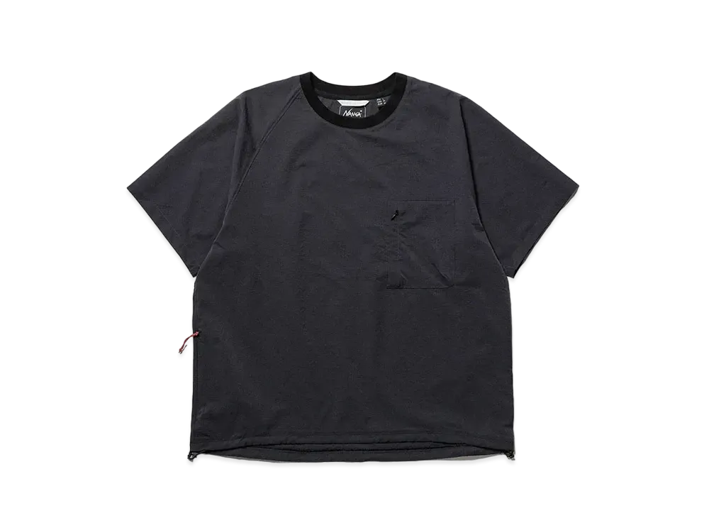 NANGA Dot Air Comfy Tee "Black"