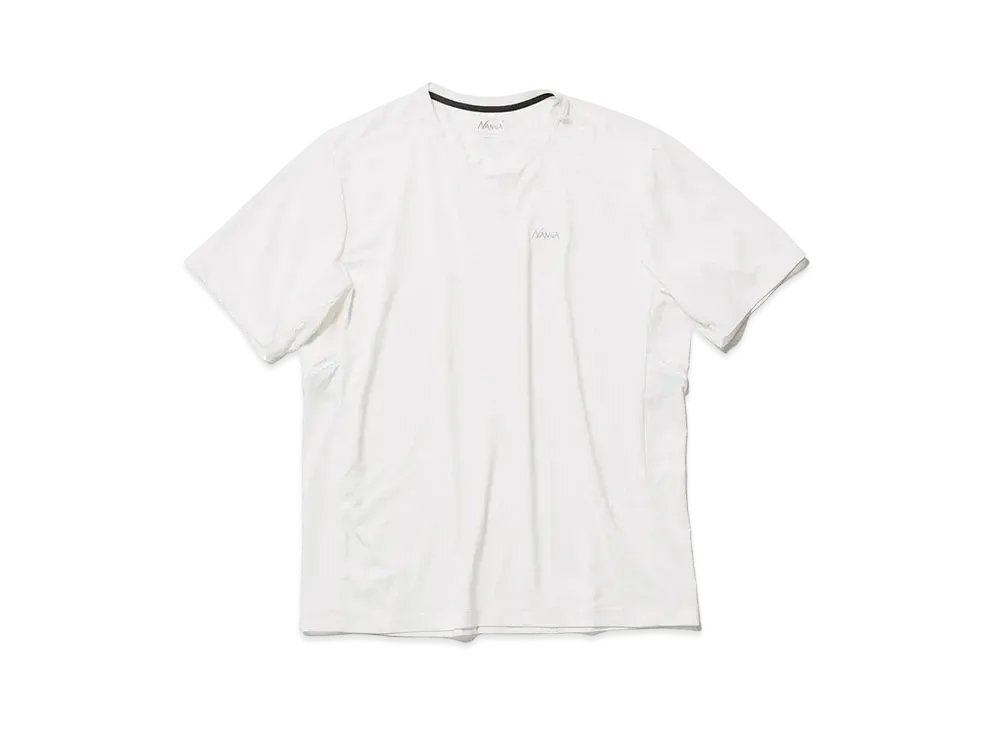 NANGA Dry Base Layer Tee "White"