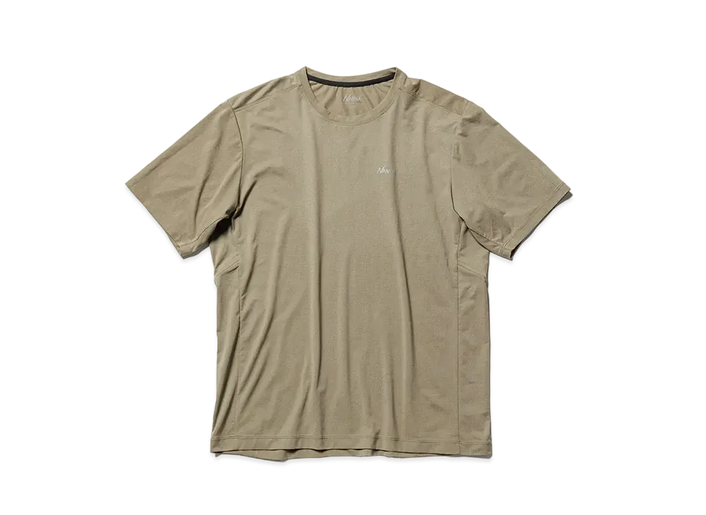 NANGA Dry Base Layer Tee "Khaki"