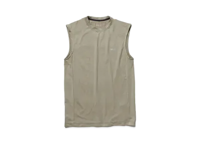 NANGA Dry Base Layer No Sleeve Tee "Khaki"