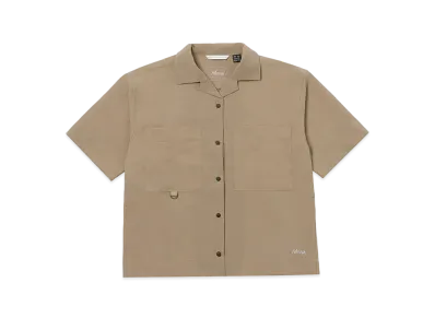 NANGA Women's Dot Air Comfy S/S Shirt "Beige"