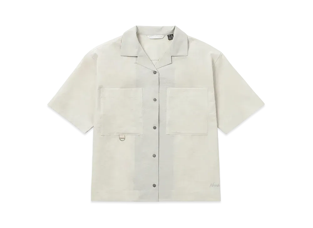 NANGA Women's Dot Air Comfy S/S Shirt "S.Beige"