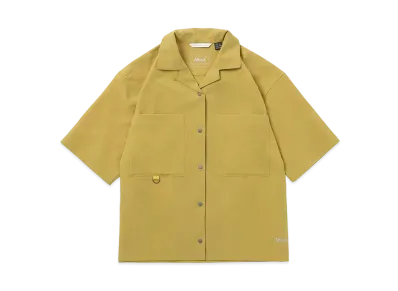 NANGA Women's Dot Air Comfy S/S Shirt "Mustard"