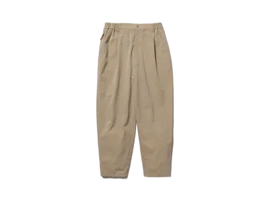 NANGA Dot Air Comfy Tuck Tapered Pants "Beige"