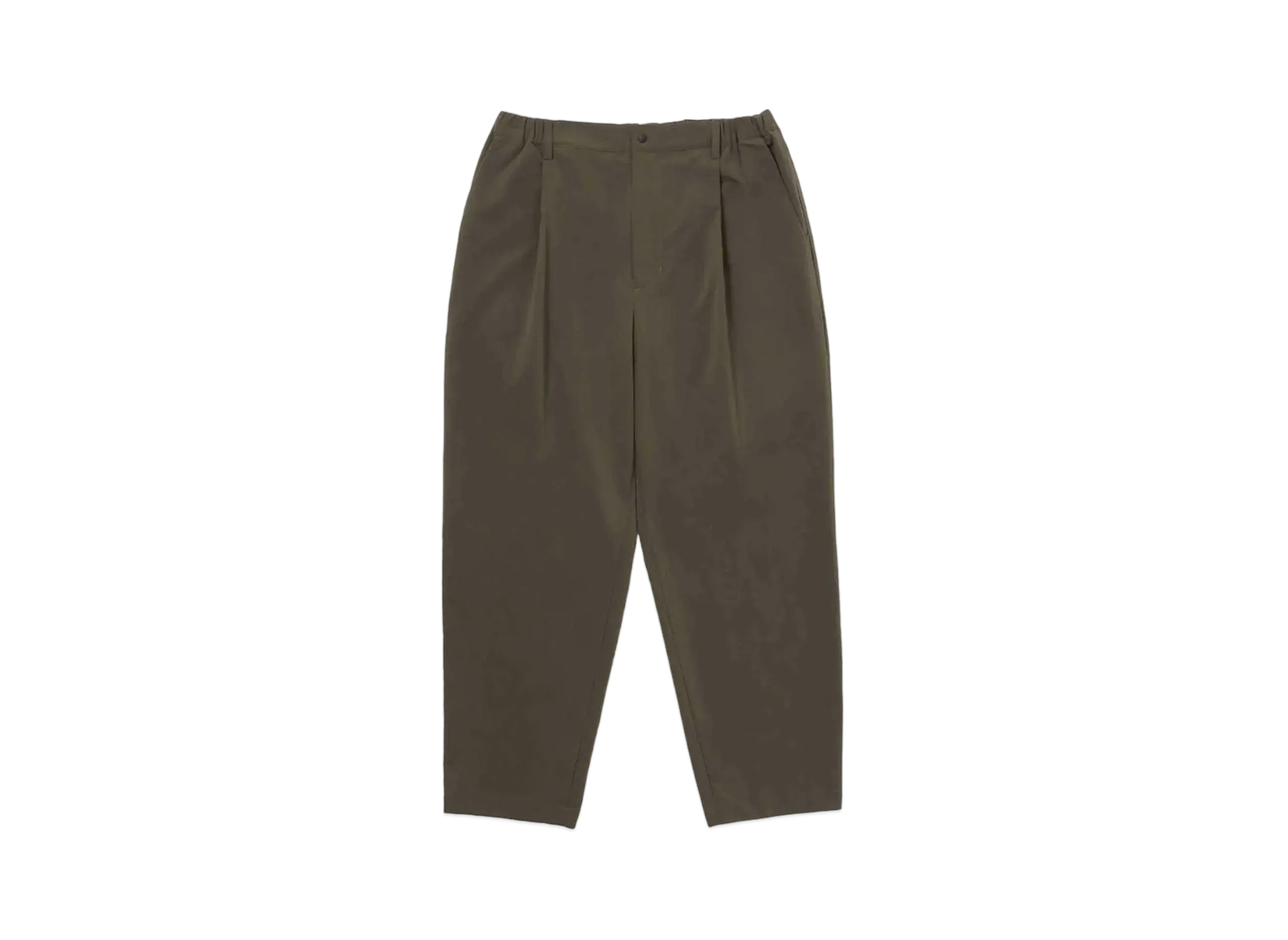 NANGA Dot Air Comfy Tuck Tapered Pants "Khaki"