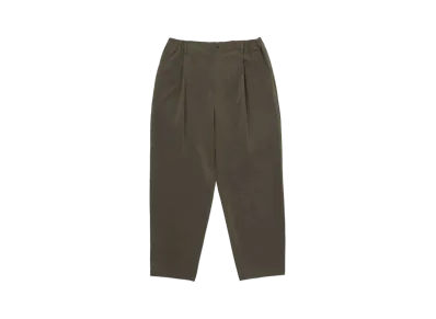 NANGA Dot Air Comfy Tuck Tapered Pants "Khaki"