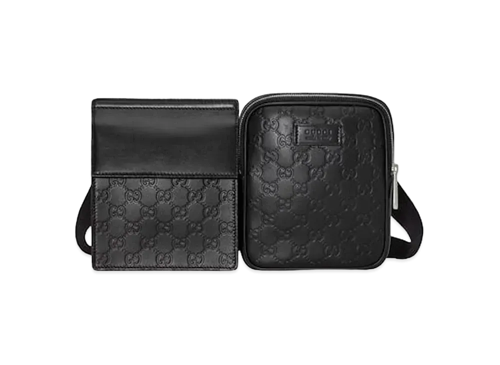 GUCC Micro Guccisima Belt Bag "Black"