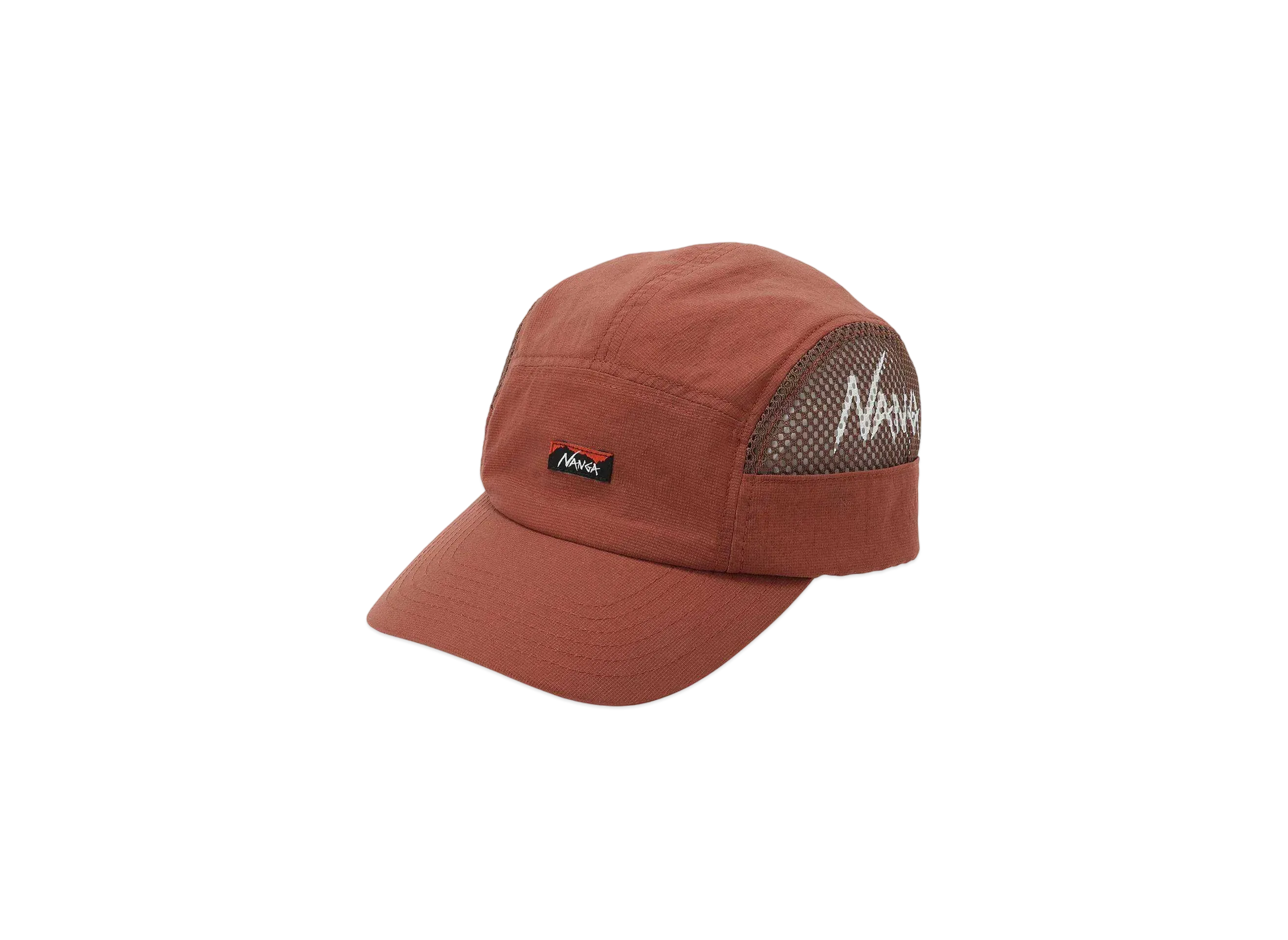 NANGA Dot Air Mesh Jet Cap "Brown"