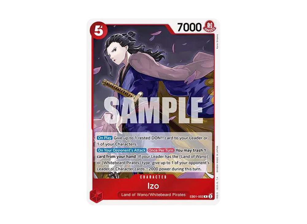 伊佐 R [EB01-002]【英文版】(額外補充包「回憶收藏 EB01」)