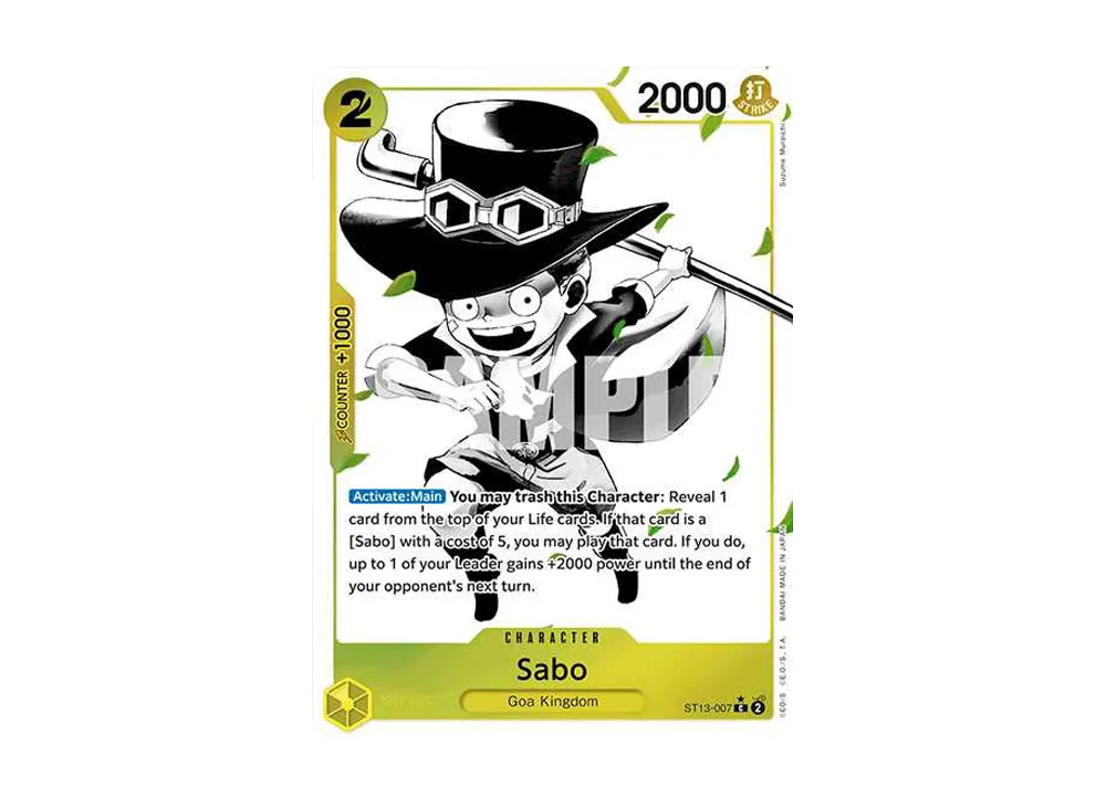 薩波 C-P [ST13-007]【英文版】(終極牌組「三兄弟之絆」)