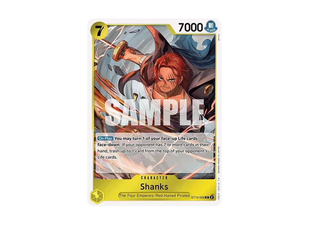 紅髮傑克 (香克斯) C [ST13-009]【英文版】(終極牌組「三兄弟之絆」)