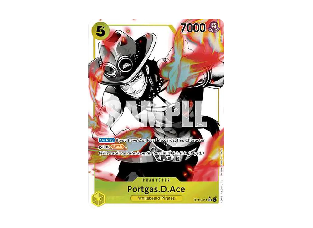 PSA10 ポートガス・D・エース SR-SPC [ST13-011] 師弟の絆 ポートガス・D・エース SR-SPC [ST13-011](ブースターパック「師弟の絆