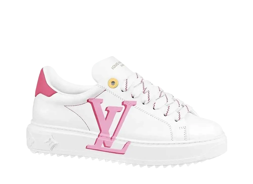 ルイヴィトン ウィメンズ タイムアウト・ライン スニーカー "ローズ"