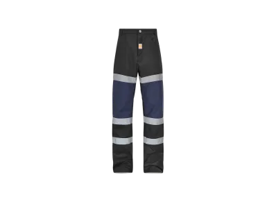 MARTINE ROSE Safety Trouser "Black & Navy"