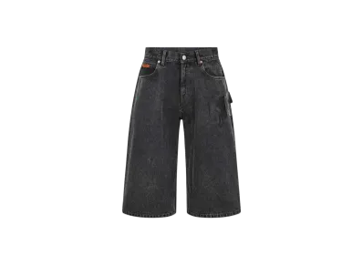 MARTINE ROSE Jean Short "Black"