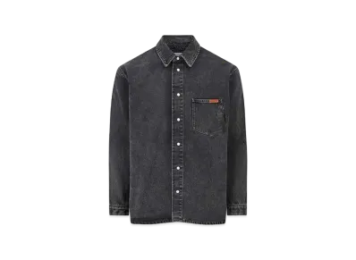 MARTINE ROSE Denim Over Shirt "Black"