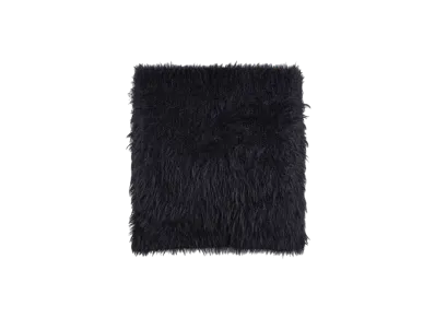 MARTINE ROSE Hairy Mini Skirt "Black"