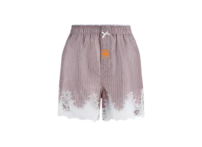 MARTINE ROSE French Knickers "Pink Sripe"
