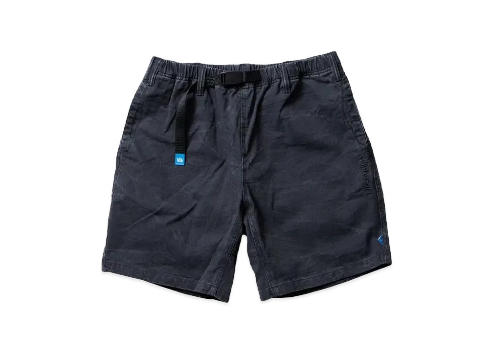 Liberaiders GARMENTDYED CLIMBING SHORTS "CHARCOAL"