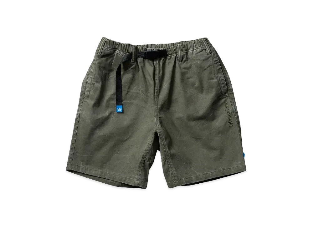 Liberaiders GARMENTDYED CLIMBING SHORTS "OLIVE"