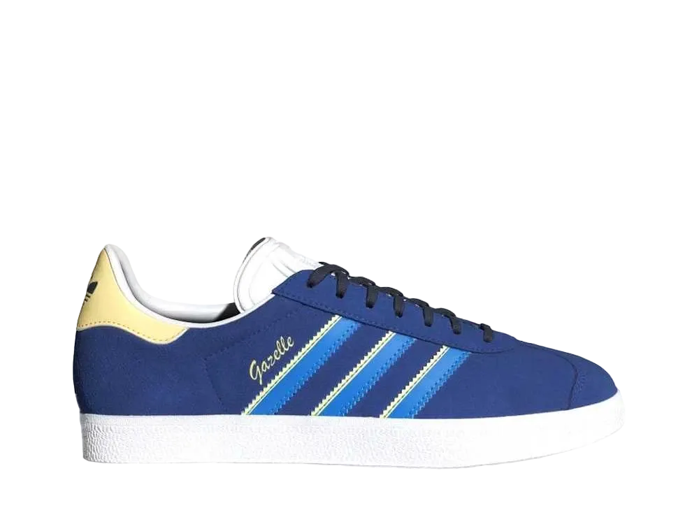 adidas Women's Gazelle "Team Loyal Blue/Bright Blue/Almost Yellow"