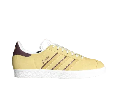 adidas Women's Gazelle "Almost Yellow/Auto/Maroon"