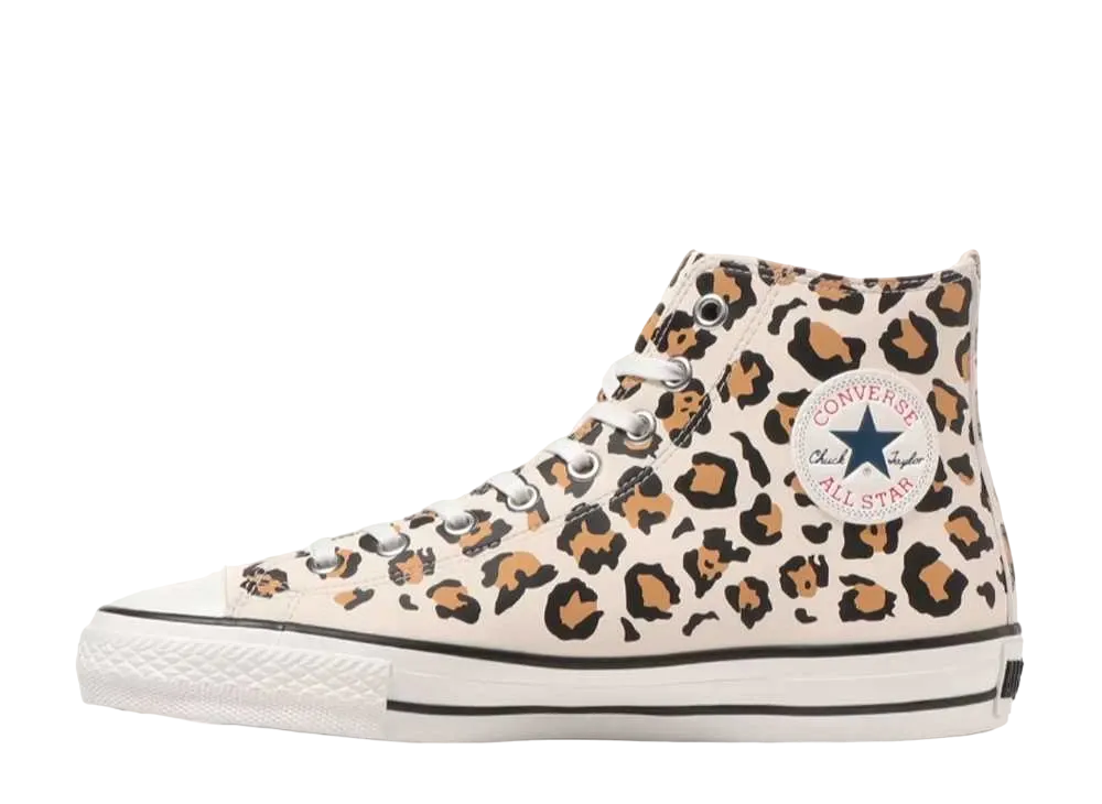 コンバース オールスター GF レオパード ハイ "ホワイト"