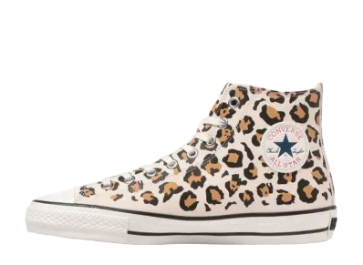 Converse All Star GF Leopard Hi "White"