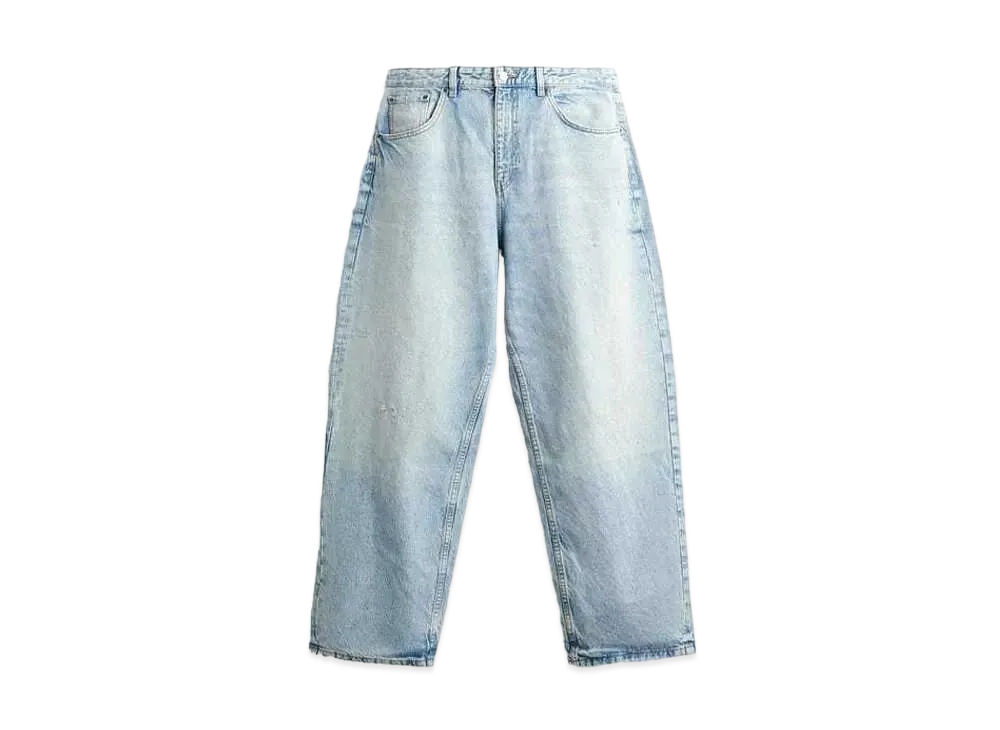 ZARA Baggy Fit Denim Pants "Light Blue"