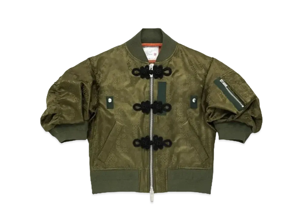海外希少 【Sacai】クロップジャケット ミリタリーカラー sacai - 【新品】 sacai / サカイ | × NIKE / ナイキ コラボ